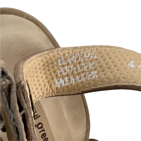 Paul Green Block Heel Open Toe Sandals Size 4 1/2 Women’s - Picture 11 of 12